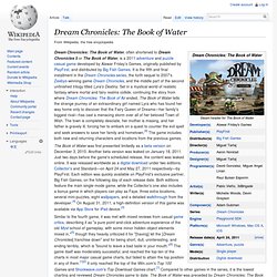 Dream Chronicles: The Book of Water