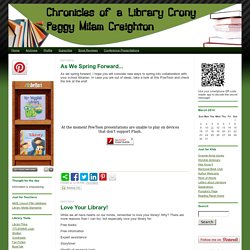 Chronicles of a Library Crony