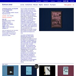 CHRONOLOGIE LACUNAIRE DU SKATEBOARD. 1779-2009 – Éditions B42