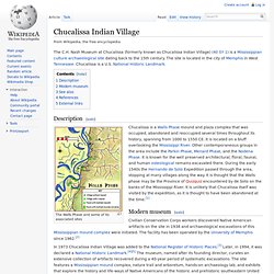 Chucalissa Indian Village