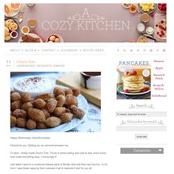 A Cozy Kitchen & Churro Tots