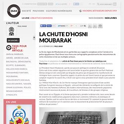 La chute d’Hosni Moubarak » Article » OWNI, Digital Journalism