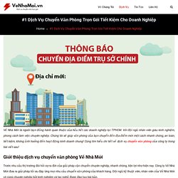 #1 Dịch Vụ Chuyển Văn Phòng Trọn Gói Tiết Kiệm Cho Doanh Nghiệp