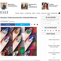 Ciate's Very Colourfoil Manicure - Ciate DIY Nail Art