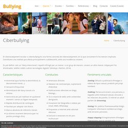 Ciberbullying – Bullying