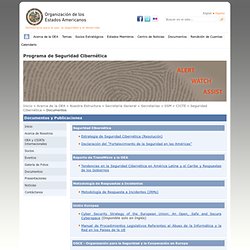 Seguridad Cibernética - Documentos - OAS