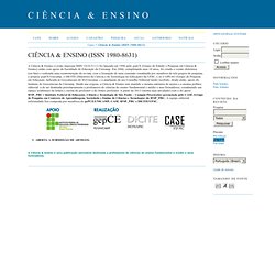 Ciência & Ensino (ISSN 1980-8631)