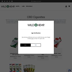 Hemp Cigarettes for sale