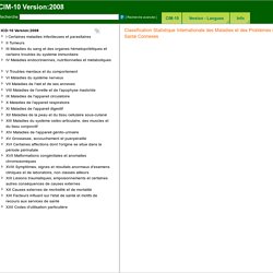 CIM-10 Version:2008