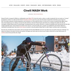 Cinelli MASH Work — TroisièmeOeil
