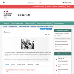 Site Cinéma de l'Académie de Paris