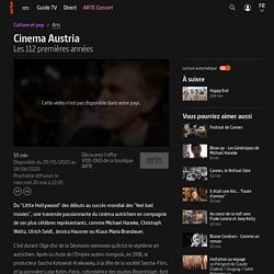 Cinema austria , un documentaire sur le cinéma autrichien : ici en français