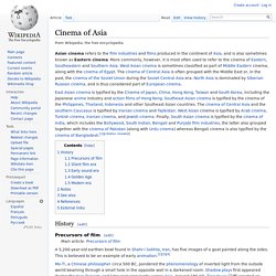 Cinema of Asia