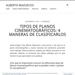 TIPOS DE PLANOS CINEMATOGRÁFICOS: 4 MANERAS DE CLASIFICARLOS