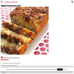 Apple Cinnamon Loaf – Delicious recipes to cook with family and friends.