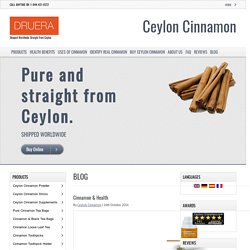 Cinnamon & Health