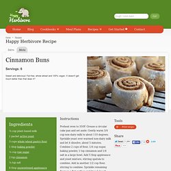 Cinnamon Buns Recipe