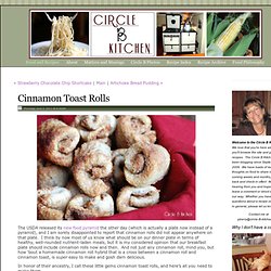 Cinnamon Toast Rolls - Circle B Kitchen