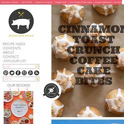 Cinnamon Toast Crunch Coffee Cake Bites recipe