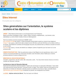 CIO de Pau - Sites Internet