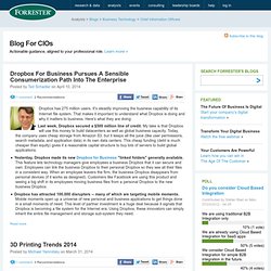 The Forrester Blog For CIOs