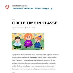 Circle time: ecco le regole per introdurre a scuola il "cerchio magico"
