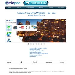 Create Your Own Web Site