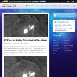 UFO Spotted Circling Mysterious Lights on Ceres