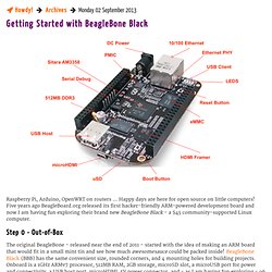 Getting Started with BeagleBone Black