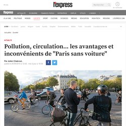 Pollution, circulation... les avantages et inconvénients de "Paris sans voiture"