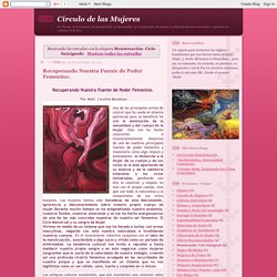 Círculo de las Mujeres: Menstruación- Ciclo Sa(n)grado
