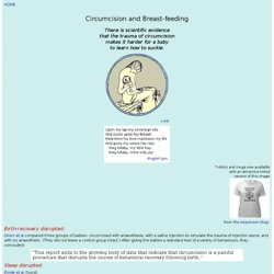 Circumcision and Breast-feeding