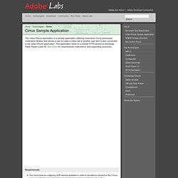 Labs - Stratus Sample Application