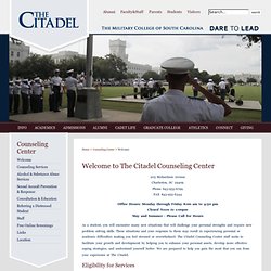 The Citadel Counseling Center