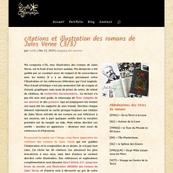 citations et illustration des romans de Jules Verne (3/3) - Gaëlle Compozia