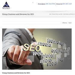 Using Citations and Reviews for SEO