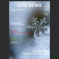 Cité news, le journal de la cité scolaire de Marmande (33)