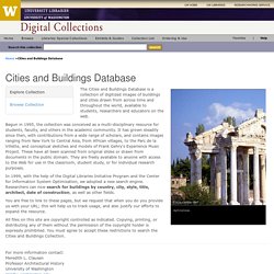 Cities and Buildings Database