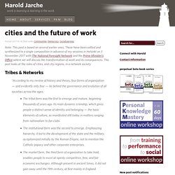 cities and the future of work