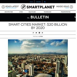 Smart cities market: $20 billion by 2020