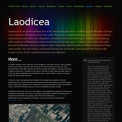 Seven Cities of Revelation: Laodicea
