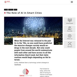 AI in Smart Cities - SwissCognitive - The Global AI Hub
