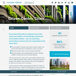 Citizen-Centric Cities