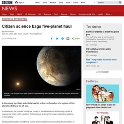 Citizen science bags five-planet haul