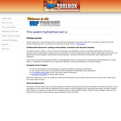 Citizen Science Toolbox