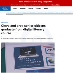 Cleveland area senior citizens graduate from digital literacy course