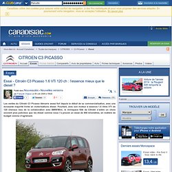Essai Citroën C3 Picasso 1.6 VTi 120 ch : l’essence mieux que le Diesel ?