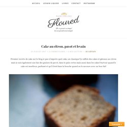 Floured : Faire son pain maison au levain