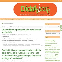 Cittadinanza e costituzione –