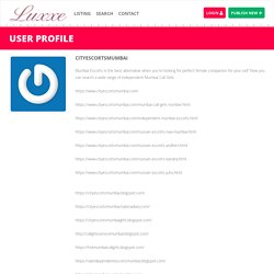 User Profile - cityescortsmumbai - Classifieds Openadult